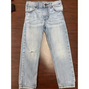 Wrangler Boys Regular Taper Denim Jeans Size 6 Regular